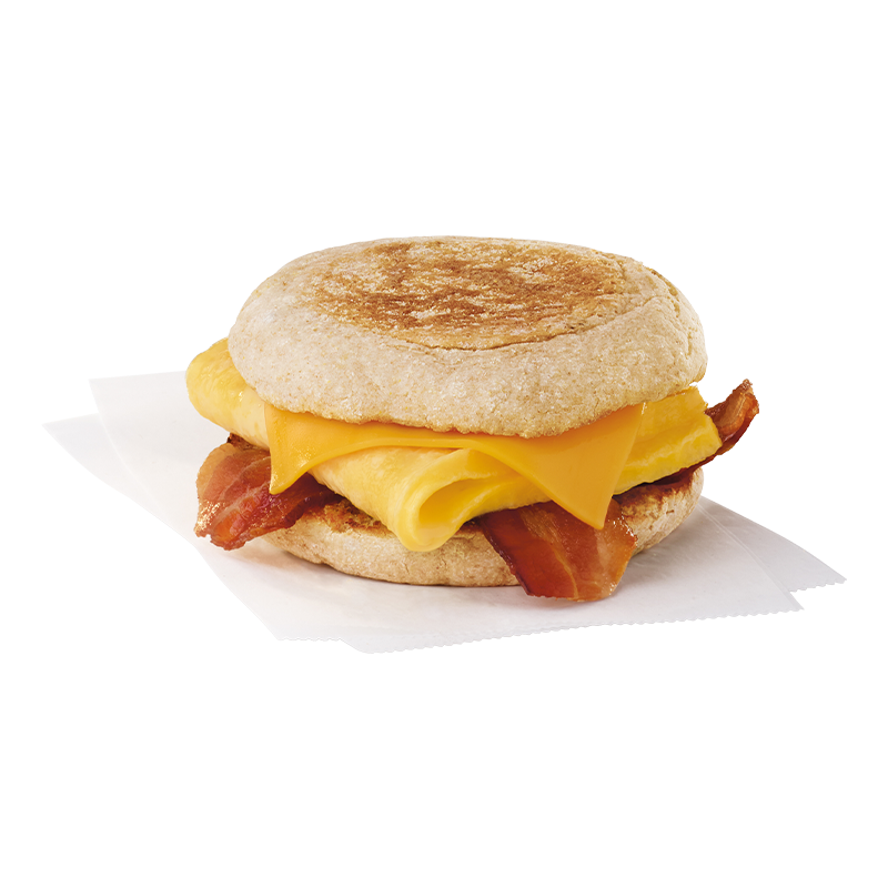 Chick-fil-A Breakfast Menu Prices, Calories & Nutrition 2026 12 Chick-fil-A-Bacon-Egg-Cheese-Muffin