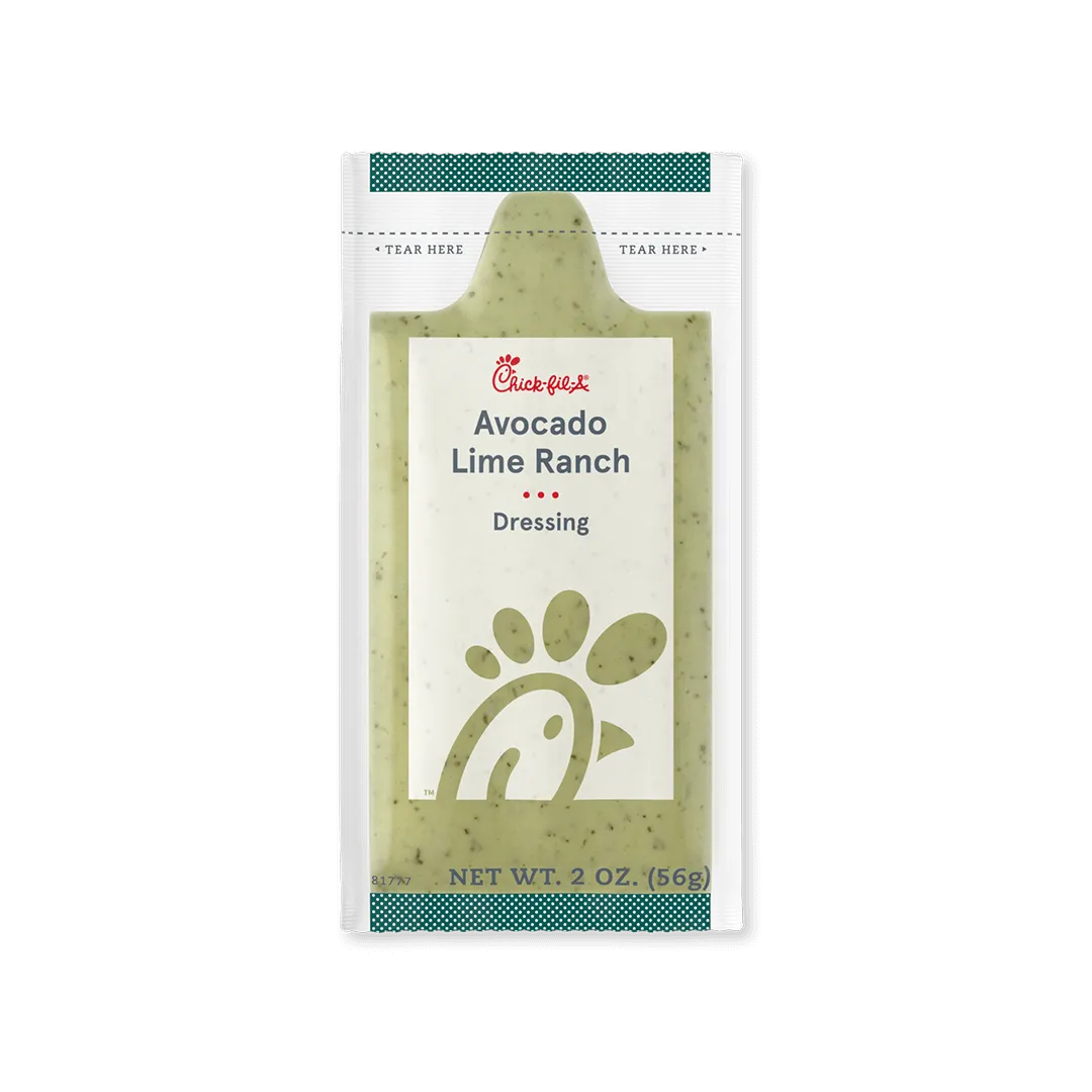 Chick-fil-A Menu with Prices, Calories, & Pictures 2026 110 Chick-fil-A-Avocado-Lime-Ranch-Dressing