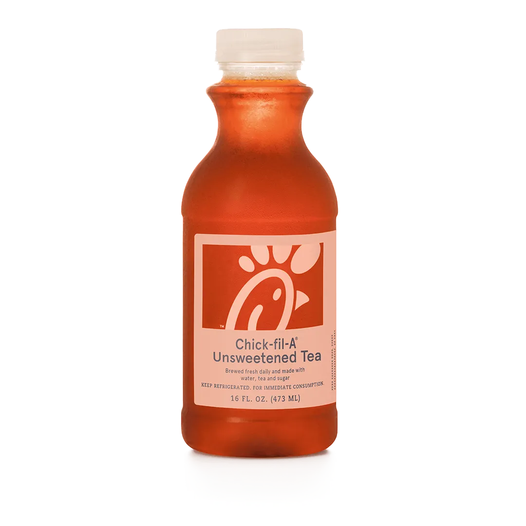 Chick-fil-A Catering Menu Prices, Pictures 2026 | Trays, PDF 71 Chick-fil-A-Bottled-Unsweet-Tea