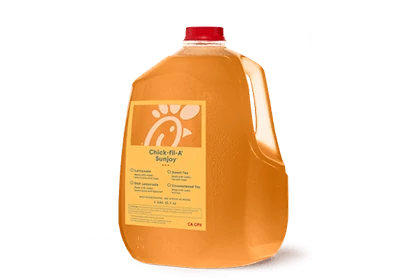 Chick-fil-A Catering Menu Prices, Pictures 2026 | Trays, PDF 59 Gallon Sunjoy® (1/2 Sweet Tea, 1/2 Lemonade)