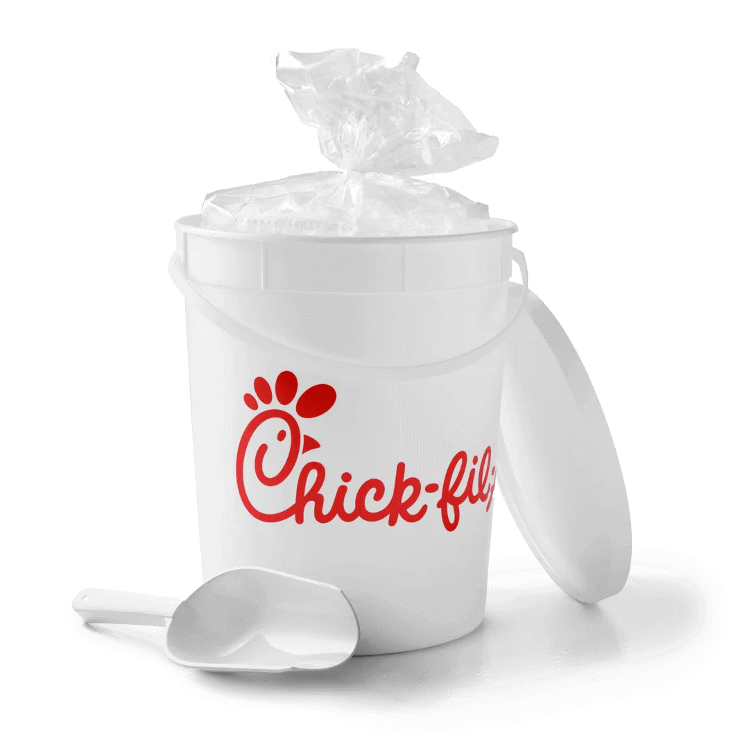 Chick-fil-A Catering Menu Prices, Pictures 2026 | Trays, PDF 66 Chick-fil-A-Ice-Bucket-and-Scoop