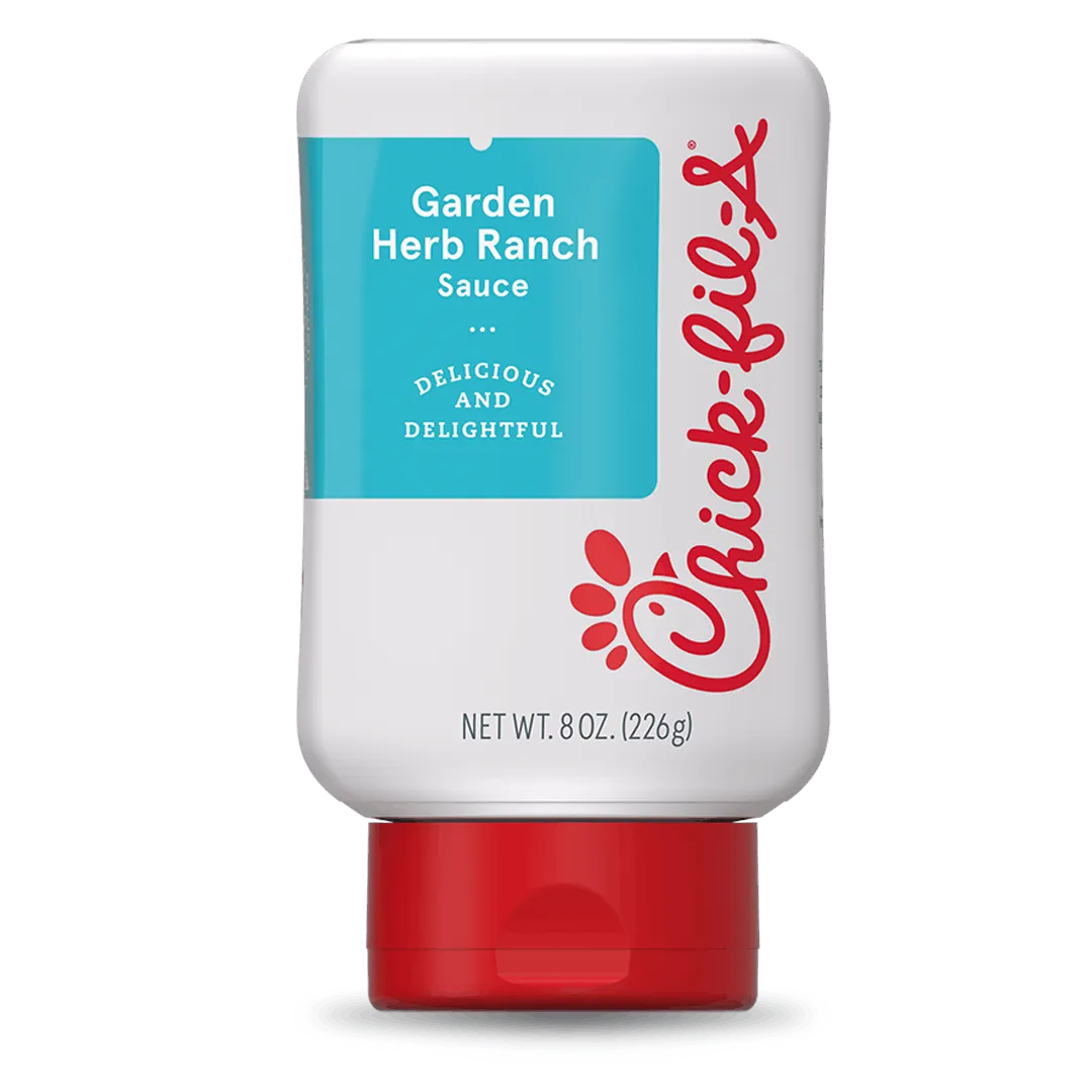 Chick-fil-A Menu with Prices, Calories, & Pictures 2026 121 Chick-fil-A®-8oz-Garden-Herb-Ranch-Sauce.
