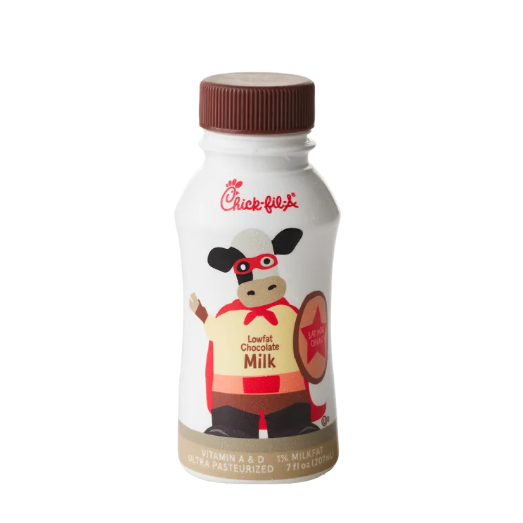 Chick-fil-A Menu with Prices, Calories, & Pictures 2026 85 Chick-fil-A 1% Chocolate Milk