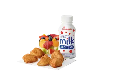 Chick-fil-A Menu with Prices, Calories, & Pictures 2026 - Updated 87 Chick-fil-A-5-Ct-Nuggets-Kids-Meal