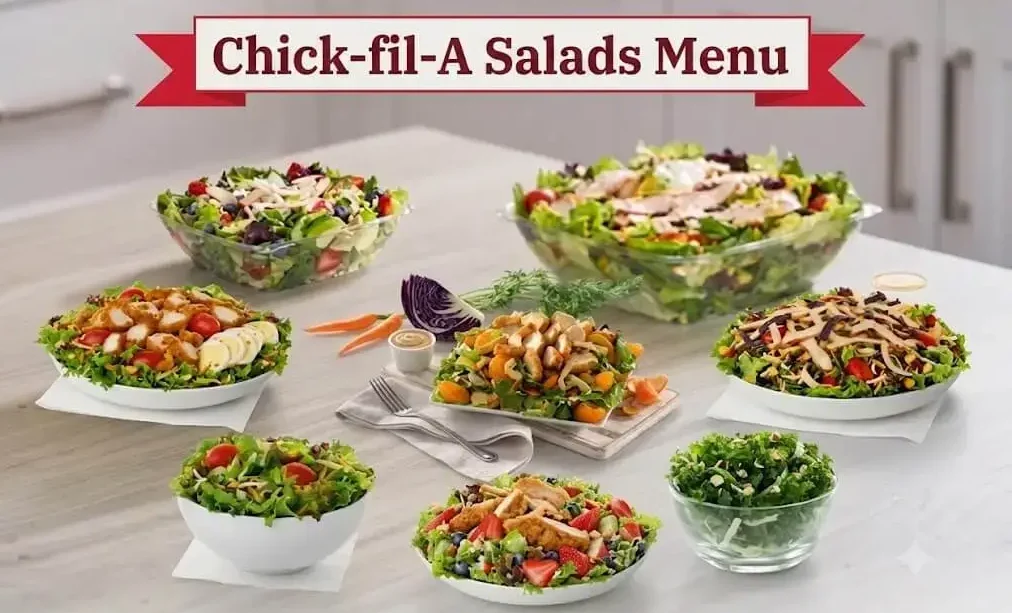 Chick-fil-A Salads Menu Prices & Pictures 2026 - Nutrition, Dressings, & Sauces 1 Chick-fil-A-Salads-Menu