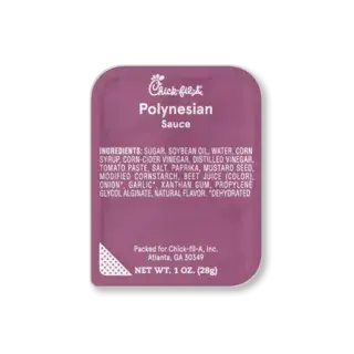 Chick-fil-A Menu with Prices, Calories, & Pictures 2026 - Updated 144 Chick-fil-A Polynesian Sauce.