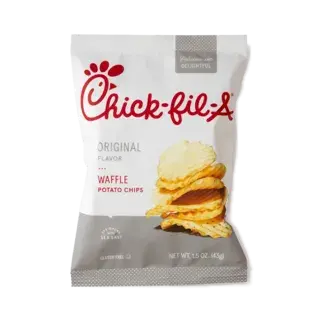 Chick-fil-A Menu with Prices, Calories, & Pictures 2026 - Updated 67 Chick-fil-a Original Flavor Waffle Potato Chips.