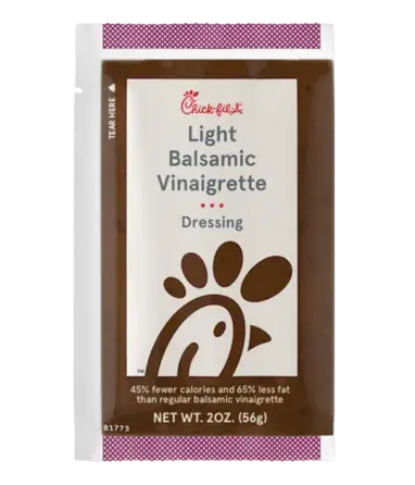 Chick-fil-A Menu with Prices, Calories, & Pictures 2026 - Updated 152 chick-fil-a Light Balsamic Vinaigrette Dressing.